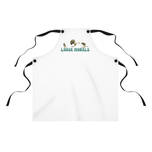 "Loose Morels" Apron with Contrasting Strap