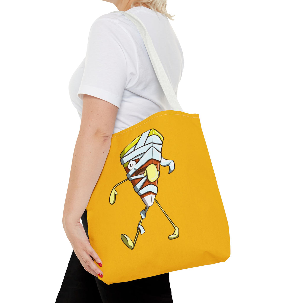 Mummy Candy Corn Tote