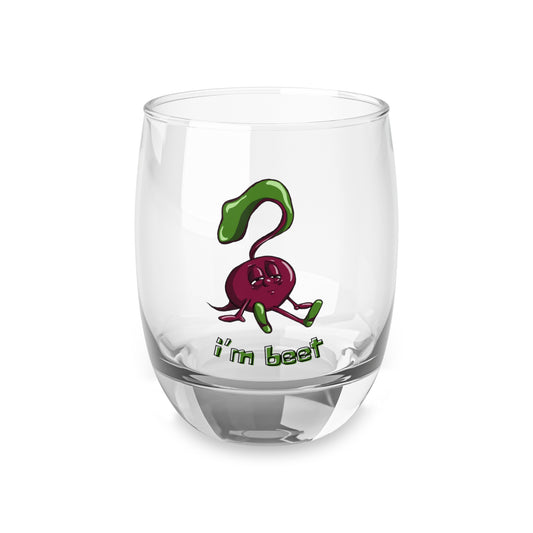 I'm Beet Whiskey Glass