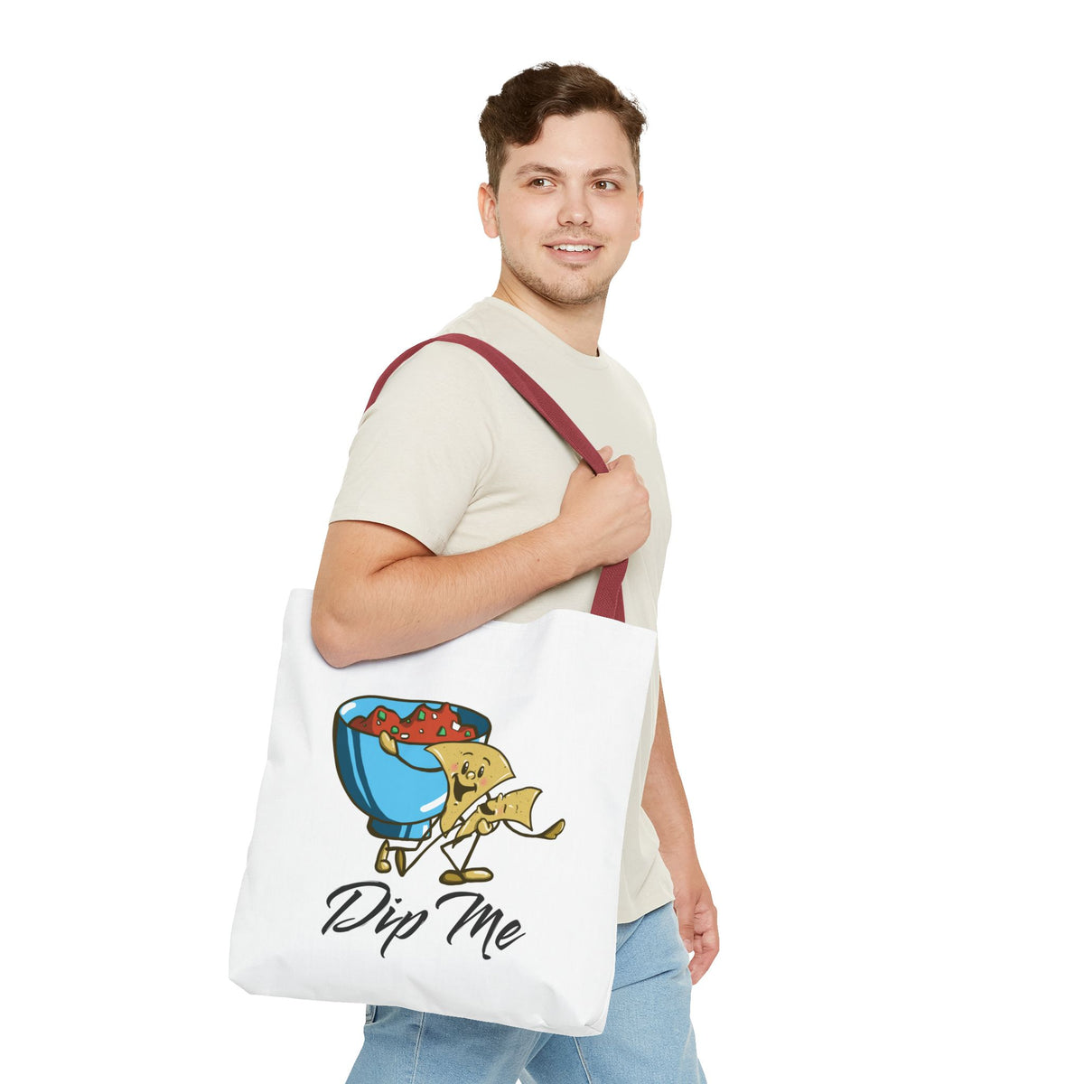 "Dip Me" Dancing Chip Tote Bag