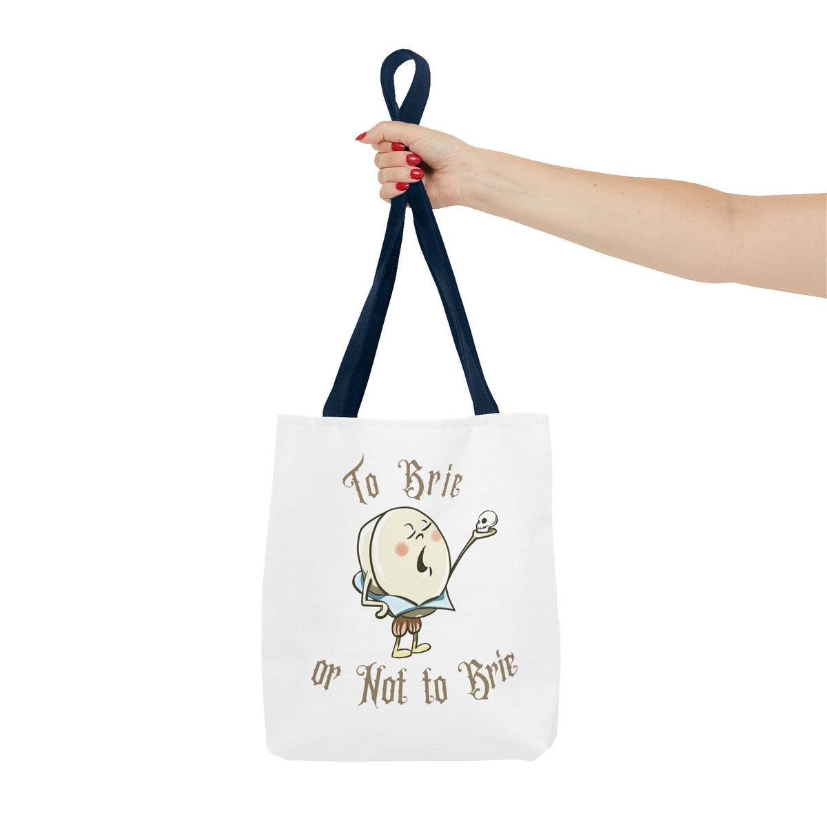 "To Brie or Not to Brie" Tote Bag