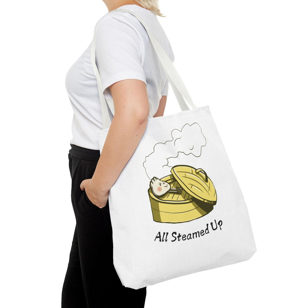 "All Steamed Up" Tote Bag