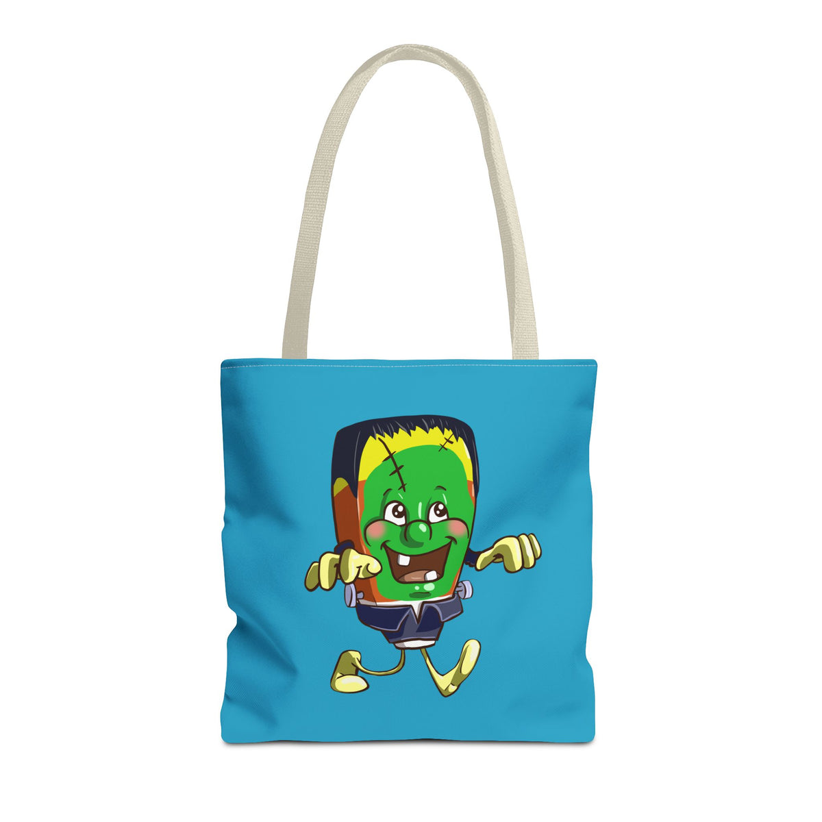 Frankenstein's Monster Candy Corn Tote