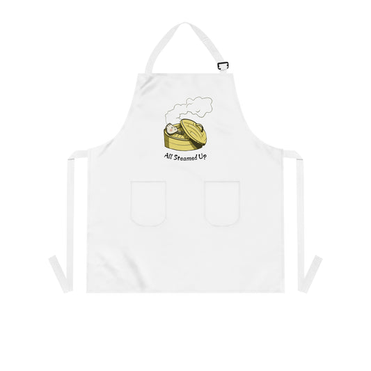 "All Steamed Up" Apron with Pockets
