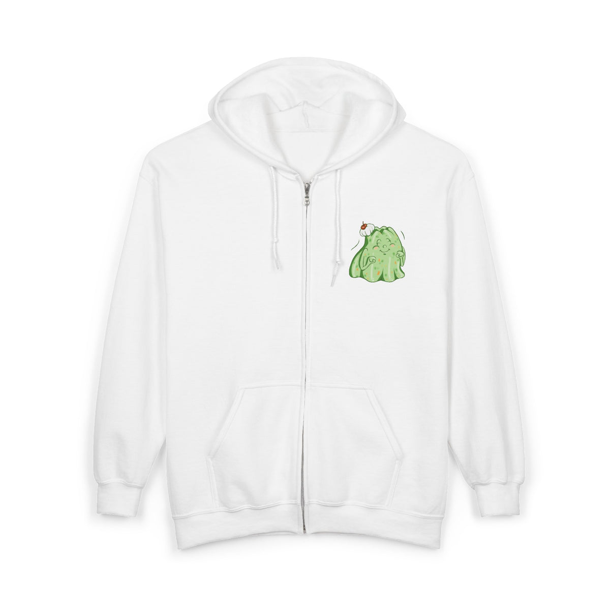 "My Salad Jiggles" Unisex Heavy Blend™ Full Zip Hooded Sweatshirt