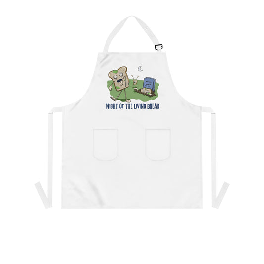 "Night of the Living Bread" Apron with Pockets