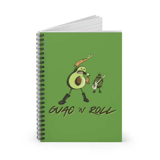 Guac N Roll Spiral Journal
