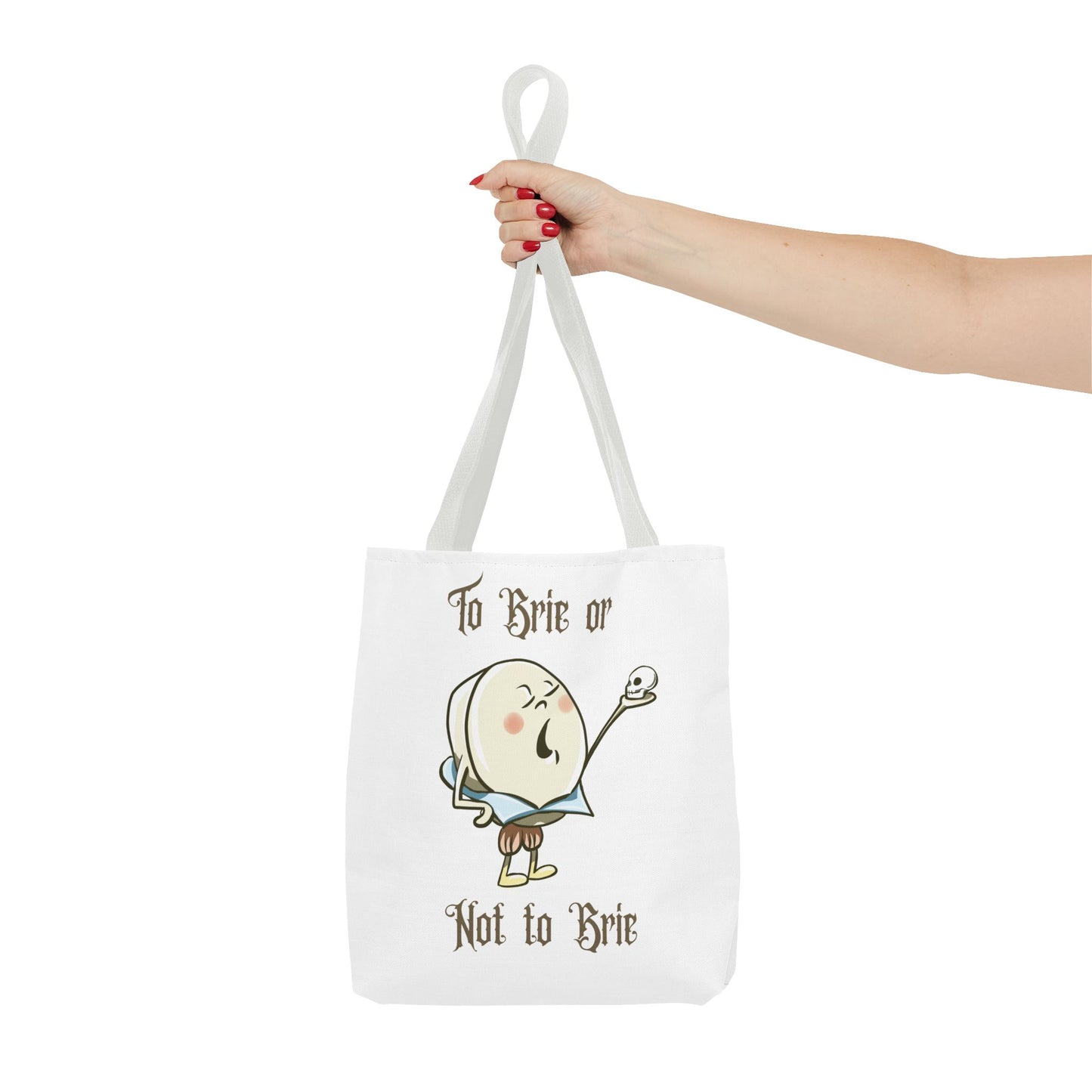 "To Brie or Not to Brie" Tote Bag