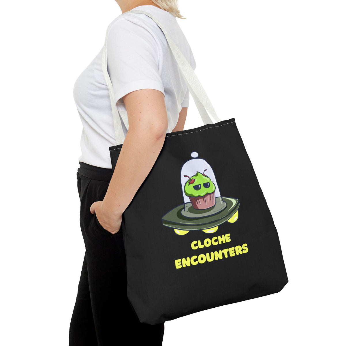 "Cloche Encounters" Tote Bag