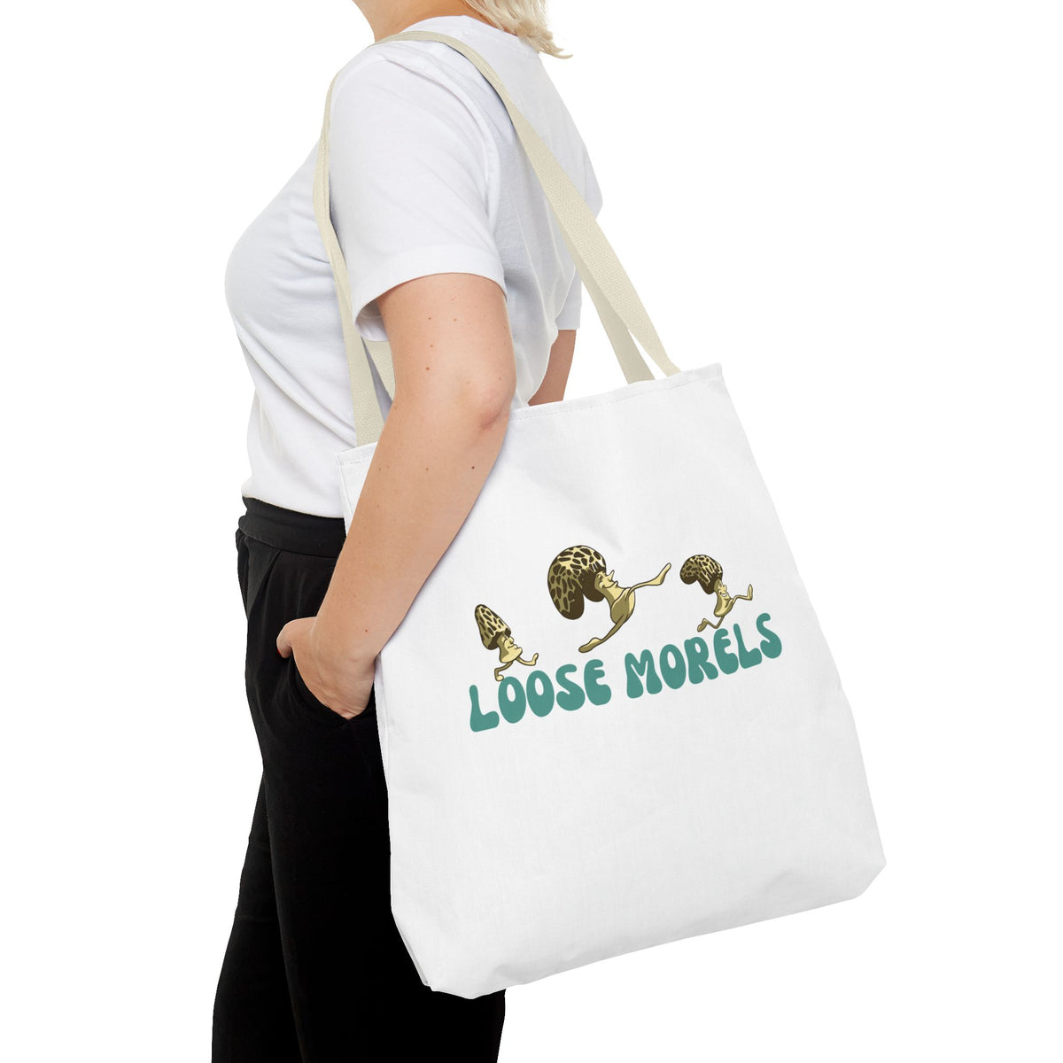 "Loose Morels" Tote Bag