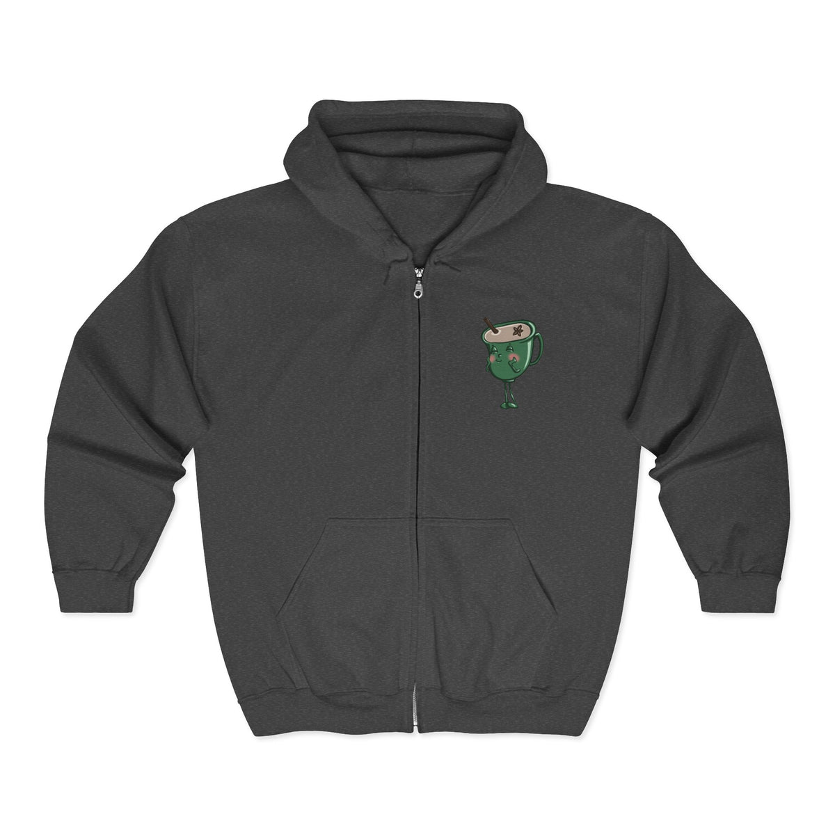 "Feeling Chai" Unisex Heavy Blend™ Full Zip Hooded Sweatshirt