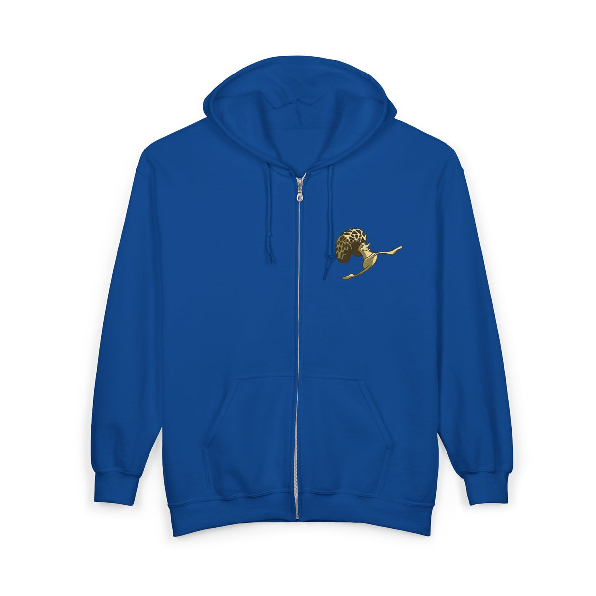 "Loose Morels" Unisex Heavy Blend™ Full Zip Hooded Sweatshirt