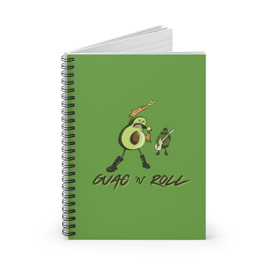 Guac N Roll Spiral Journal